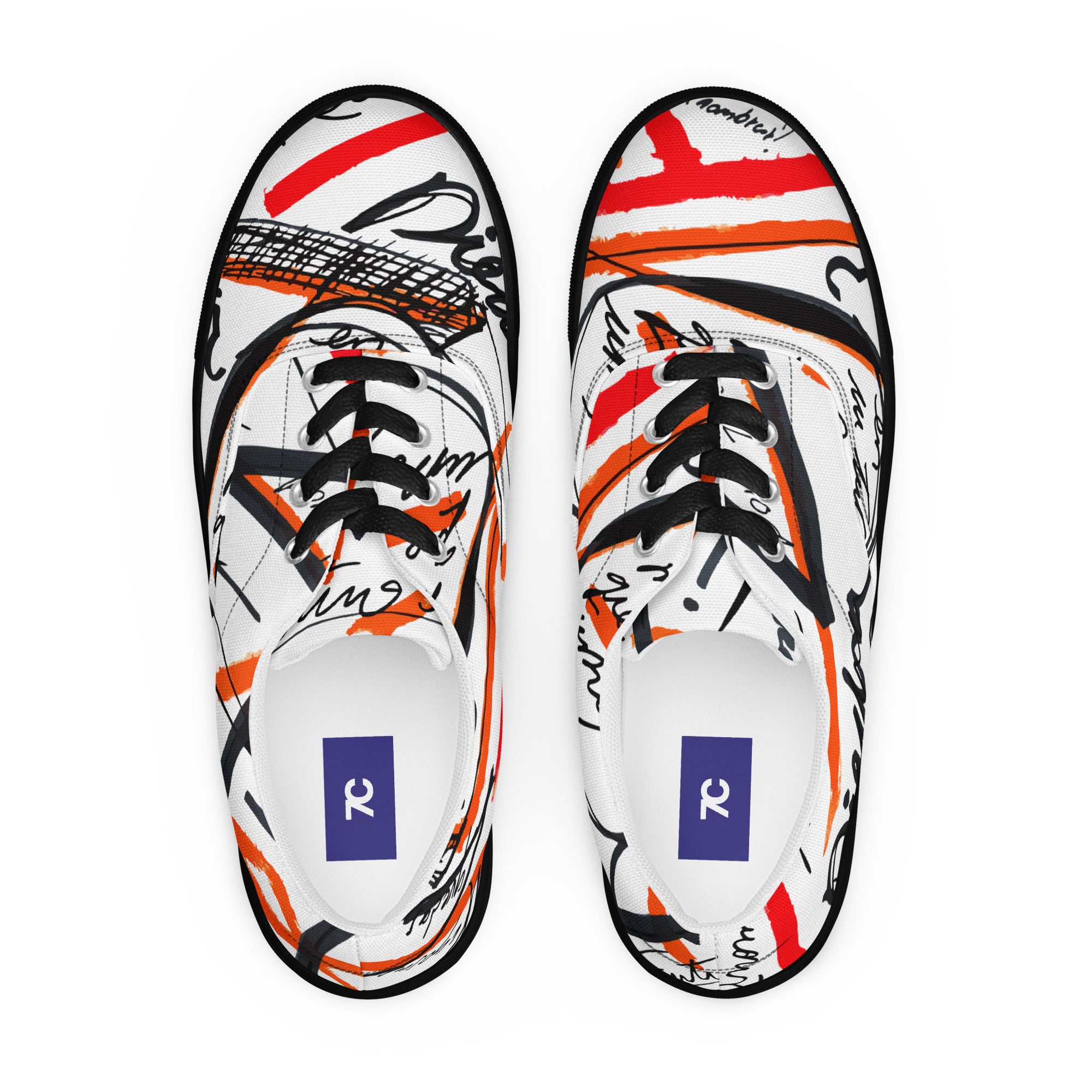 RENAME - Men's lace-up canvas shoes – Into 7c